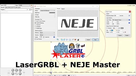 Laser Engraving and Cutting with LaserGRBL software - YouTube