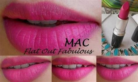 MAC Flat Out Fabulous is a cool fuchsia with a matte finish that is long lasting. This is ...