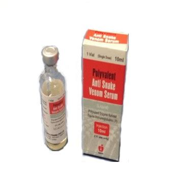 Anti-Snake Venom Serum - AMSON Vaccines & Pharma Pvt Ltd