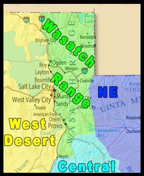 Wasatch Range of Utah