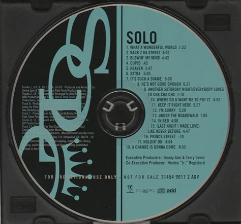 Solo – Solo (1995, CD) - Discogs