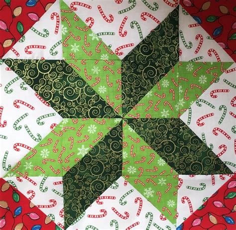 Christmas All Year Quilt Block 1 - Star Puzzle | Craftsy | Quilt patterns, Christmas quilts ...