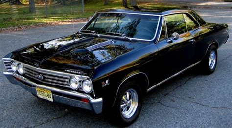 1967 Chevelle SS CoupeClone,Black/Black,327 V-8,4spd,PS,12 Bolt 3.73 ...