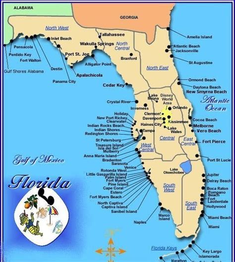 Gulf Coast Of Florida Map - Share Map