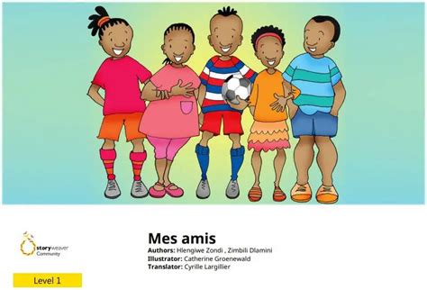 Mes amis - Friends French - Free Kids Books