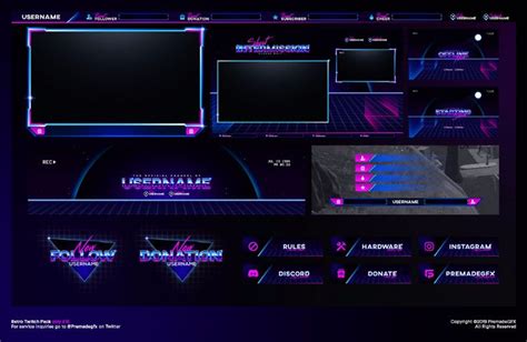 twitch overlay design - Google Penelusuran | Overlays, Twitch, Unique logo design