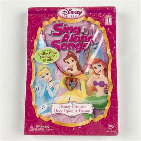 Disney Princess Sing Along Songs - Vol. 1: Once Upon a Dream (DVD, 2006) for sale online | eBay