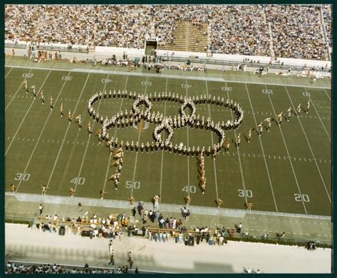 Olympic Rings Formation, Halftime Performance | Digital Collections