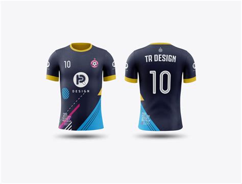 9+ Mockup Jersey Gaming Yellowimages Mockups