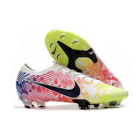 Nike Mercurial Vapor 13 Elite FG Neymar White Black Racer Blue Volt