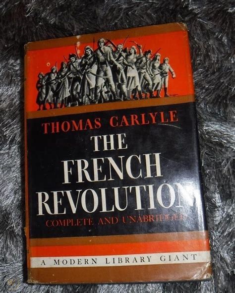 THE FRENCH REVOLUTION BY THOMAS CARLYLE- MODERN LIBRARY GIANT | #1856300026