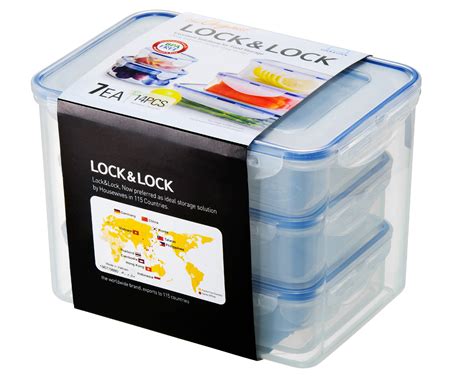 Lock & Lock 14-Piece Assorted Food Storage Container Set - Walmart.com