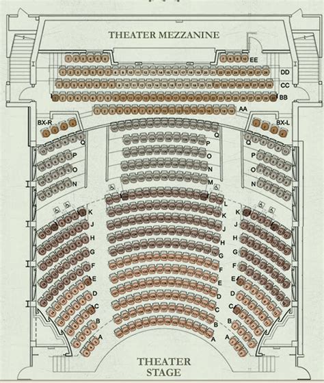 Geffen Main Stage Seating Chart - Theatre In LA