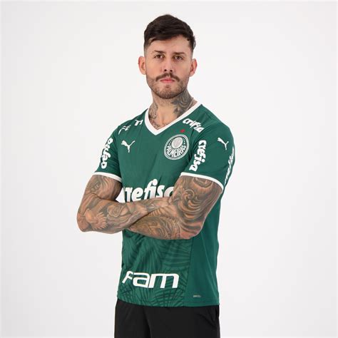 Puma Palmeiras 2022 Home Sponsor Jersey - FutFanatics