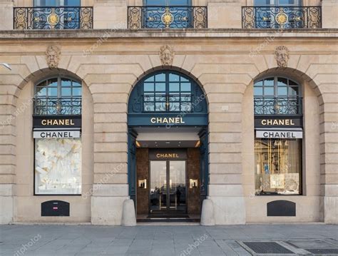 Negozio Chanel sul posto Vendome a Parigi — Foto Editoriale Stock ...