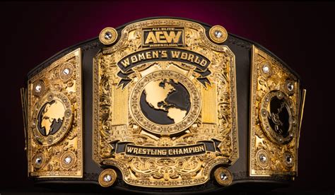 Photos Of New AEW Women's Championship Design