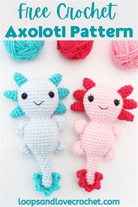 Axolotl Amigurumi - Free Crochet Pattern (2022)