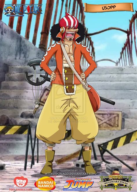 Usopp Dressrosa Outfit by donaco on DeviantArt | Usopp, One piece manga ...