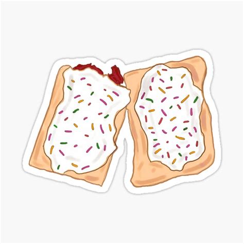 "Pop tart" Sticker by Mrisssaa | Redbubble