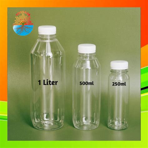 Jual Botol Plastik Murah 250/500/1000ml (BISA ECER) Botol Kale Plastik ...