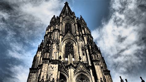 Free Images : sky, building, tower, landmark, facade, church, cathedral, monochrome, place of ...