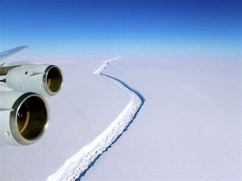 An Ice Shelf Is Cracking In Antarctica, But Not For The Reason You ...