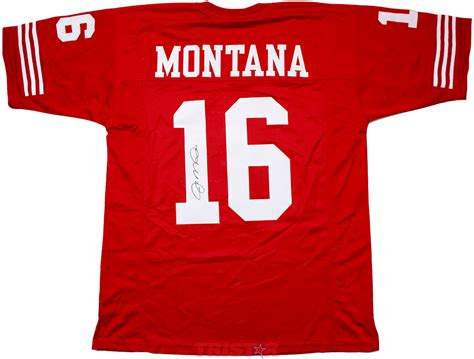 Joe Montana Autographed San Francisco 49ers Custom Jersey