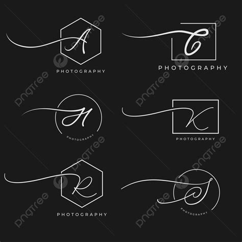 Modern Letter Photography Logo Design Template Download on Pngtree