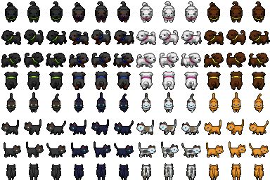 animal sprites | Rpg maker vx, Rpg maker, Pixel art