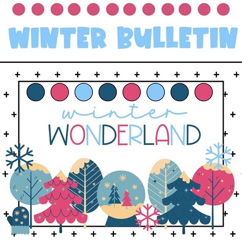 Winter Wonderland Bulletin Board and Winter Door Decor Kit | Made By ...