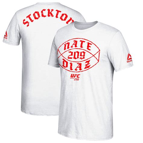 Nate Diaz UFC 230 Reebok Shirts | FighterXFashion.com