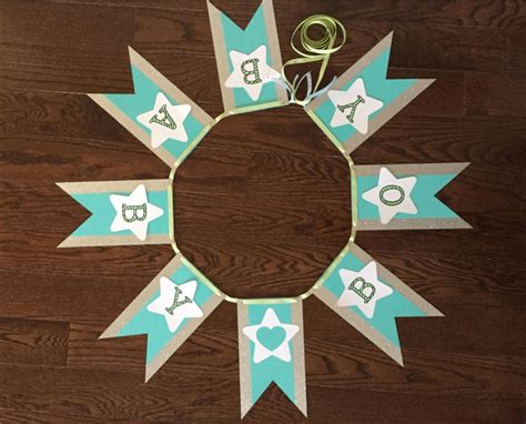 Star Banner Svg Birthday Banner Svg Baby Shower Banner Svg - Etsy