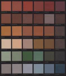 Interior Stain Color Chart