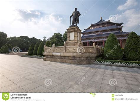 Sun yat sen memorial hall editorial stock image. Image of china - 100472259