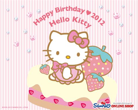 🔥 [70+] Hello Kitty Birthday Wallpapers | WallpaperSafari