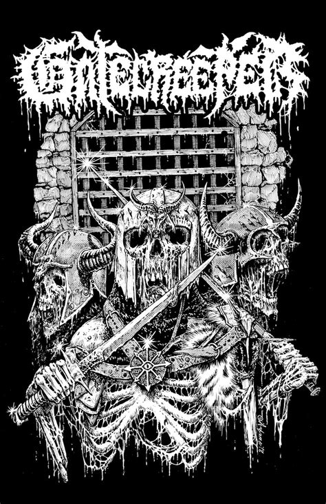 Gatecreeper Artwork | Heavy metal art, Metal artwork, Rock band posters