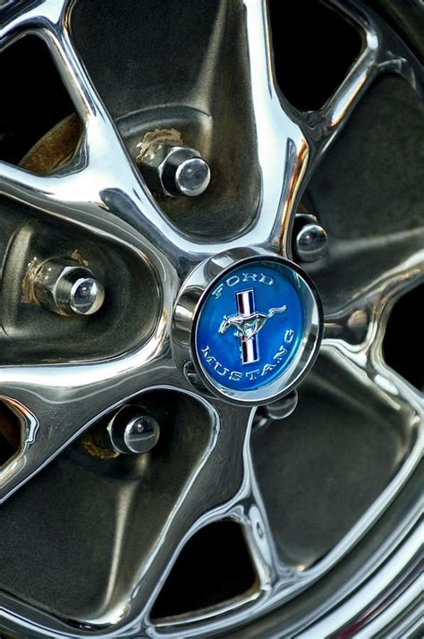 1965 Ford Mustang Wheel Rim Photograph by Jill Reger | Mustang wheels, Wheel rims, Car wheels rims