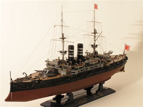 Cuirassé Mikasa 1904 | Model warships, Model ships, Scale model ships