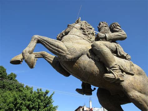 Statue of Vicente Geurrero in Chilpancingo Mexico Stock Photo - Image ...