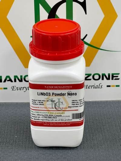 Lithium Niobate Nanoparticles | Low Price $35 | Highly pure | Nanochemazone