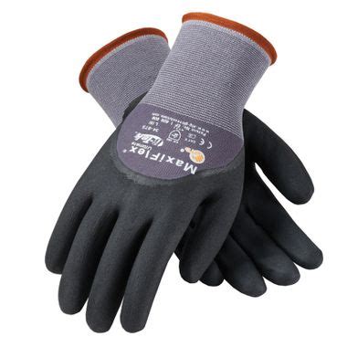 MaxiFlex Ultimate Black Nitrile Coated Gray Gloves - XL (12 pairs/case) | R and R Wholesale