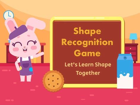 Shape Recognition Game Free Games online for kids in Pre-K by Ruby Art