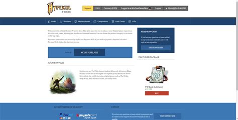 [SOLVED] BuyCraft/Tebex Webstore designs | SpigotMC - High Performance ...