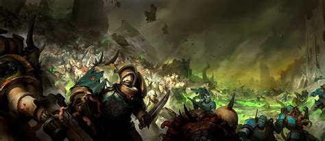 HD wallpaper: demon, chaos, Warhammer 40 000, Death Guard, plate, Nurgle | Wallpaper Flare