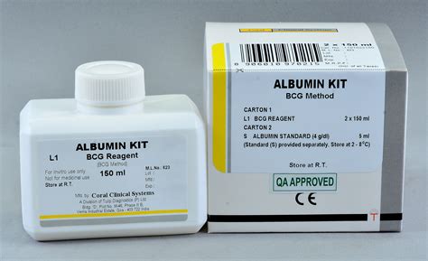 Coral: Albumin Kit | Coral Clinical Chemistry Test Analyzer