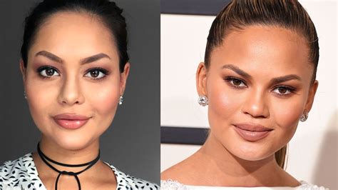 Chrissy Teigen Makeup Tutorial You - Mugeek Vidalondon