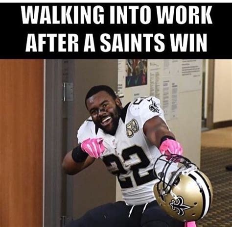 Strutting into work today! 👊🏼👊🏼👏🏼👏🏼🤘🏼 | New orleans saints football ...