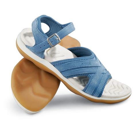 Women's Ryka® Sandals, Denim Blue - 96770, Sandals & Flip Flops at ...