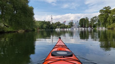 Took the kayak out to the Toronto Islands Today. : r/Kayaking