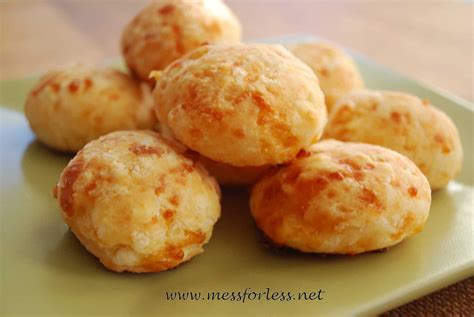 Food Fun Friday: Pão de queijo Recipe -Brazilian Cheese Bread - Mess for Less